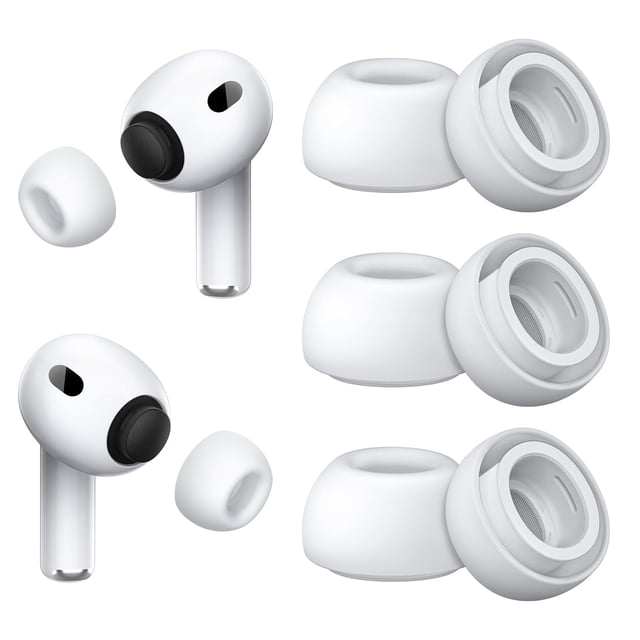 Almohadillas de repuesto con infusión de espuma para AirPods Pro 3 (2025)