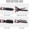 thumbnail image 5 of Yolispa Hair Dryer Brush,4 in 1 Hot Air Brush for Straightening/Curling/Drying,for Women Hair Dryer Styler and Volumizer Hair Curler Straightener Blow with Comb,Detachable Design for Travel Salon, 5 of 11