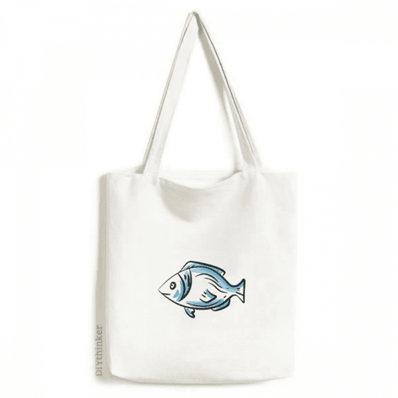 Ordinary Triviality Salted Fish Tote Canvas Bag Shopping Satchel Casual Handbag