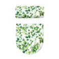 thumbnail image 5 of FOR U DESIGNS Vine Pattern 2 Pack Toilet Lid Cover with Toilet Tank Lid Cover, Adjustable Toilet Seat Covers Fits Most 15-21" Round Oblong and Elongated Toilet Seat,Easy to Clean, 5 of 8