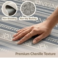 thumbnail image 6 of ODIKA Striped Farmhouse Bands Diamonds Southwestern Geometric Boho Flowing Dynamic Pet Friendly & Kids Safe Bedside for Bedroom, Nursery, RV, 6 of 7
