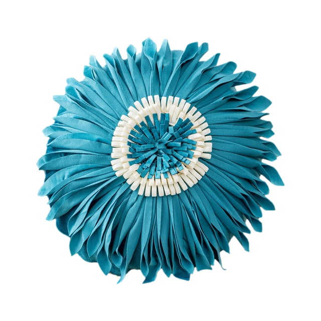 Yeacher Housse de Coussin en Forme de Fleurs 3D Douce avec Fermeture Éclair Cachée pour la Maison
