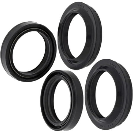 ALL-CARB Motorcycle 41 * 54.05/54.3 * 11 Fork Seal and Dust Seal Kit Replacement for KLE650 VN1500A, Honda VTX1300 XL600, TT350 1986-1987