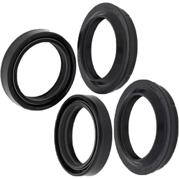 ALL-CARB Motorcycle 41 * 54.05/54.3 * 11 Fork Seal and Dust Seal Kit Replacement for KLE650 VN1500A, Honda VTX1300 XL600, TT350 1986-1987