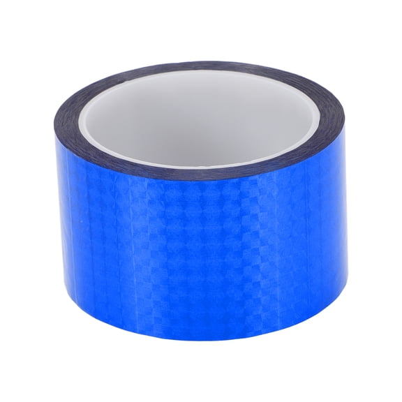 Unique Bargains Universal 164.04ft x 2.36" Air-Release Adhesive Pinstripe Tape Holographic Automotive Pinstriping Tape BOPP Blue