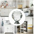 thumbnail image 4 of Crystal Glass Door Knobs Diamond Drawer Knobs Cabinet Draw Pull Handle, 4 of 5