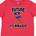 thumbnail image 4 of Inktastic Future Filmmaker Director Chair Boys or Girls Toddler T-Shirt, 4 of 5