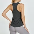 thumbnail image 2 of Aayomet Tank Top For Women Womens Stretch Tank Top Summer Ribbed Sleeveless Shirts,Gray S, 2 of 5