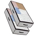thumbnail image 1 of VERDANVERSE 2Pcs Bedding Storage Containers Non-Woven Cloth Large Capacity Organizer Under Bed Storage Boxes, 1 of 4