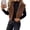 #03 Coffee, variant on Womens Fleece Zip Up Vest Stand Collar Sleeveless Cropped Sherpa Waistcoat Casual Outerwear Layering Jacket for Fall Winter Daily Commute Outing,XXL,White