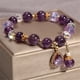 thumbnail image 3 of Pulsera de Cristal Violeta Natural LADIGASU para Mujer Liquidación 1X, 3 of 5