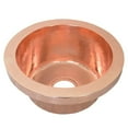 thumbnail image 2 of Native Trails Cps16 Mojito 13" Drop-In Single Basin Copper Bar Sink - Copper, 2 of 2