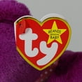 thumbnail image 4 of Ty Beanie Baby MAGENTA II Collectible Teddy Bear Plush, Purple, 8 inch, 4 of 6