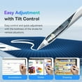 thumbnail image 4 of Pour Apple Pencil 2 1 pour iPad Air 4 5 Pro 11 12.9 Mini 6 Palm Rejection Stylet Tablette Stylet Tactile Application Charge Sans Fil Application Sans Fil Violet, 4 of 6
