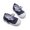 Blue, variant on REDARER Baby Sneakers for Girls First Soft Breathable Lightweight Comfortable Toddler Shoes with Floral Bow Design,15-18 Months