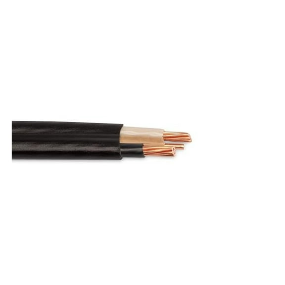 8/2 NM-B, Non-Metallic, Sheathed Cable, Residential Indoor Wire, Used for Wiring Swiches, Outlets and Other Loads with Dry Applications (35Ft Cut)