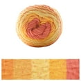 thumbnail image 1 of Toystoory Segmento de hilo de algodón arcoíris de 115g teñido 5 hebras de hilo de algodón de leche DIY tejido a mano sofá cojín almohada hilo Tela de costura y artesanía Can Ruo Yunxia Toystoory HA001410-07, 1 of 1