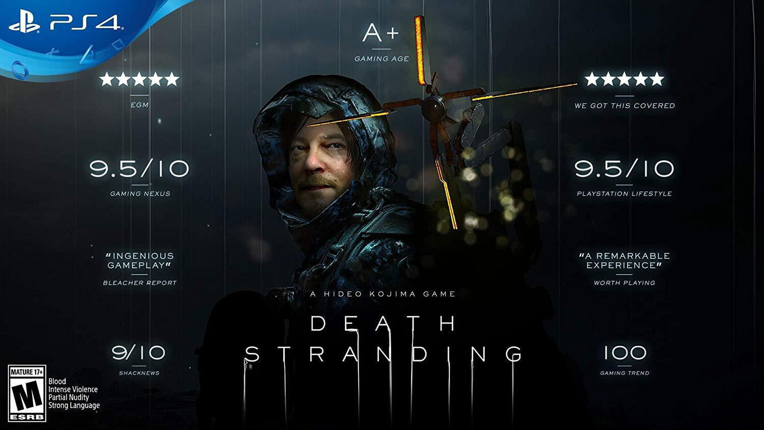 PS4 - Death Stranding Sony PlayStation 4 W/ Steelbook No DLC #500 –  vandalsgaming