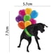 thumbnail image 4 of Colgante para coche, interior de automóvil, bonitos accesorios para espejo retrovisor. Perro negro, 4 of 4