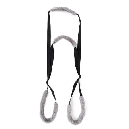 2 pack Sling for Dogs Back Legs Rear Support Harness for Paralyzed or Handicapped Pets Assistance Lift Slings for Hind Leg Mobility Small Dog Handicap Supplies for Joint Injuries and Stability Black