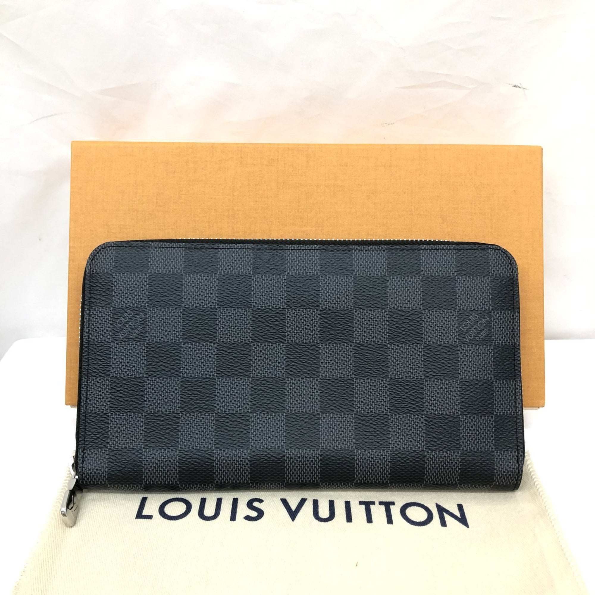 Preparación Para El Envío LV Louis Vuitton Fotos Físicas Bolsa Organizadora  De Bolsillo Cartera Tarjeta M60502 Con Caja
