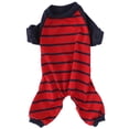 thumbnail image 3 of Pet Jumpsuit, Multipurpose Stylish Dog Clothes Comfortable Light  For Travel For Indoor For Vacation SY59 Gray Contrast Color,SY60 Red Contrast Color, 3 of 8