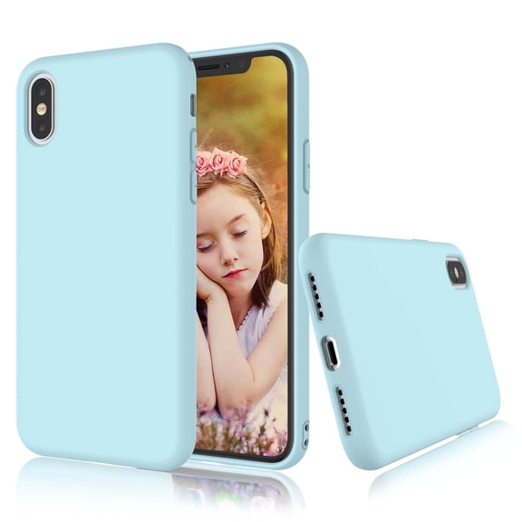 Teckoo Case for Apple iPhone X / iPhone XR / iPhone XS / iPhone XS Max / iPhone 10, Tekcoo Shockproof Case Ultra Thin Matte Charming Colorful Slim Soft TPU Bumper Case Cover
