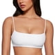 thumbnail image 1 of Top Deportivo INGIA con Escote Cuadrado, Acolchado y Sin Aros Blanco M, 1 of 6