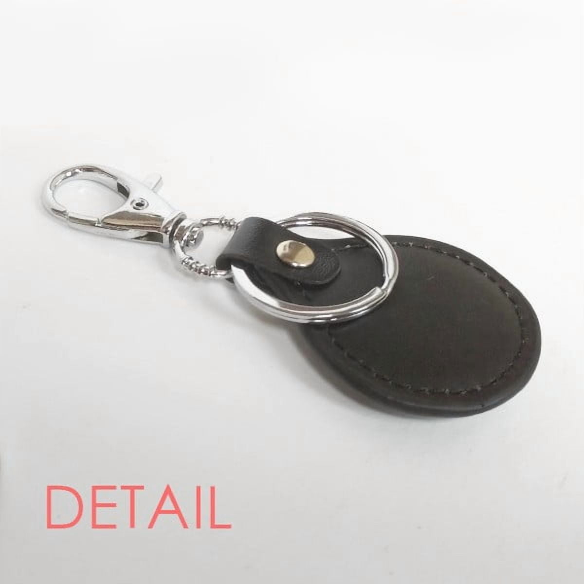 love you forever quote style key chain ring keyholder hook leather metal