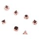 thumbnail image 1 of 7pcs / Set Games D4-D20 Dados De Varios Lados Color # 7, 1 of 7