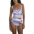 thumbnail image 2 of La Blanca MULTI Ocean Tides Mio Molded One-Piece Swimsuit, US 4, 2 of 3