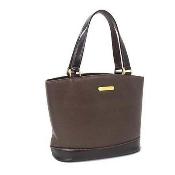 Pre-Owned BURBERRY Women's Brown Leather Handbag