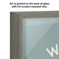 thumbnail image 3 of Kate and Laurel Words, Black Framed Canvas Art Print, 16x20, 3 of 9