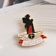 thumbnail image 5 of Insignia roja del 110.º aniversario Insignias rojas del 110.º aniversario Pins Broche de solapa rojo para no olvidar Insignia de recuerdo Regalo, 5 of 7