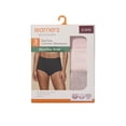 thumbnail image 4 of Warners® Blissful Benefits Women's Dig-Free Comfort High Waist Microfiber 3-Pack Brief S-3XL, 4 of 5