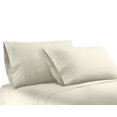 thumbnail image 3 of Bassano 1800 Series Embossed Deep Pocket Sheet Set - Super Soft & Wrinkle Free - Luxurious Bed Sheets Set (California King, Ivory), 3 of 3