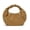Brown, variant on Earnda Chic Top Handle Bag for Women Small Ruched Hobo Handbag Brown Soft Faux Leather Tote Bags Purse
