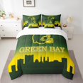 thumbnail image 2 of Erosebridal American Football 7 Pieces Comforter Sets Twin Size Green Bay Bedding Set for All Season Gifts for Football Fans Football City Bed in a Bag with Comforter, 2 of 5