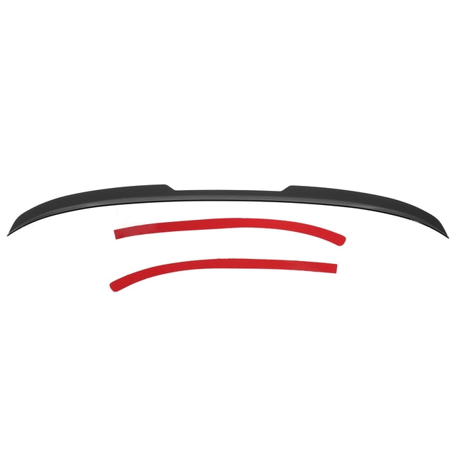 Negro brillante para alerón de techo trasero estilo Maxton apto para Mk3 Standard 2008-2014