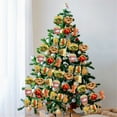thumbnail image 5 of 2D Hamburger Christmas Wooden Ornament Acrylic Commemorative Hanging Decor, for Christmas Tree, Patriotic Holidays, and Collectors Gift 18pcs, 5 of 6