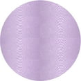 thumbnail image 1 of Ahgly Company Indoor Round Patterned Rich Lilac Purple Area Rugs, 4' Round, 1 of 6