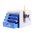 thumbnail image 1 of SereneLife 4 Drawer File Cabinet Desk Storage Organizer with Combination Lock, 1 of 5