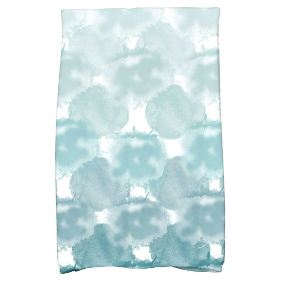 Simply Daisy 18" x 30" Beach Clouds Geometric Print Hand Towel
