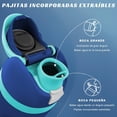 thumbnail image 2 of Termos para Agua 32oz/946ml, Botella de Agua de Acero Inoxidable, Mantenga el Frío y el Calor, Gran Capacidad, Prueba de Fugas, con Popote y Asa para Deportes y Viajes (Azul Oscuro), 2 of 4