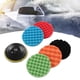 thumbnail image 4 of Kit De Esponja Para Pulir, Trabajo Detallado, Pulidor De Esponja Automotriz Portátil De Gran Tamaño De 7 Pulgadas, Reutilizable Para Coches, Camiones, Ruedas, Radios, 4 of 6