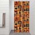 thumbnail image 2 of Patchwork Halloween Pattern Shower Curtain 36"x72" ,Bathroom Decorative Shower Curtains Set with 12 Hooks,Modern Waterproof Washable Shower Curtain, 2 of 6