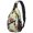Butterfly and Flower Red Pattern, variant on Bat and Moon Gothic Pattern Sling Backpack, Unisex Hiking Chest Pack with Side Mesh Pockets, Breathable Padded Back Gift Ideas for Travel Shopping Commuting