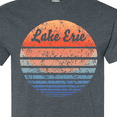 thumbnail image 4 of Inktastic Lake Erie Distressed Retro Sunset T-Shirt, 4 of 5