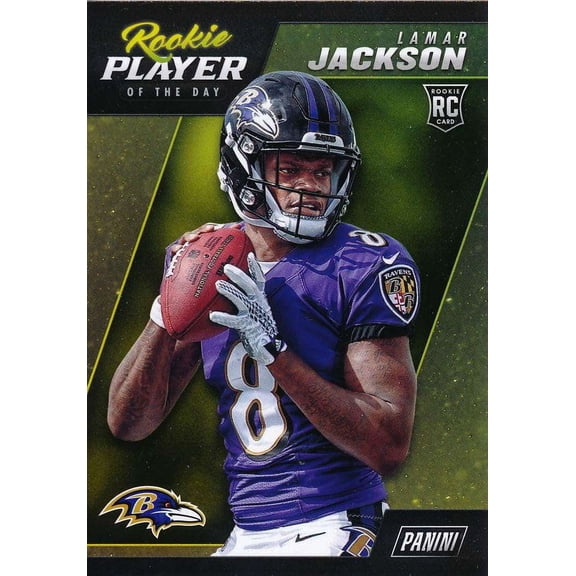 NFL 2018 Panini Player of the Day    Lamar Jackson R4 (Rookie)
