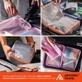 thumbnail image 4 of Organizadores de viaje para maletas bolsas organizadoras paquete 10 piezas esenciales para viaje útil para set de maletas 28” 24” y 20” Travel organizer Armored Travel, 4 of 8